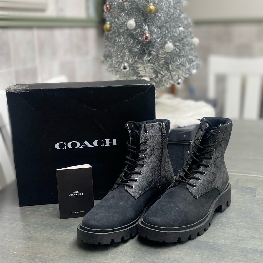 Men's rare size 13 authentic COACH Citysole Boot